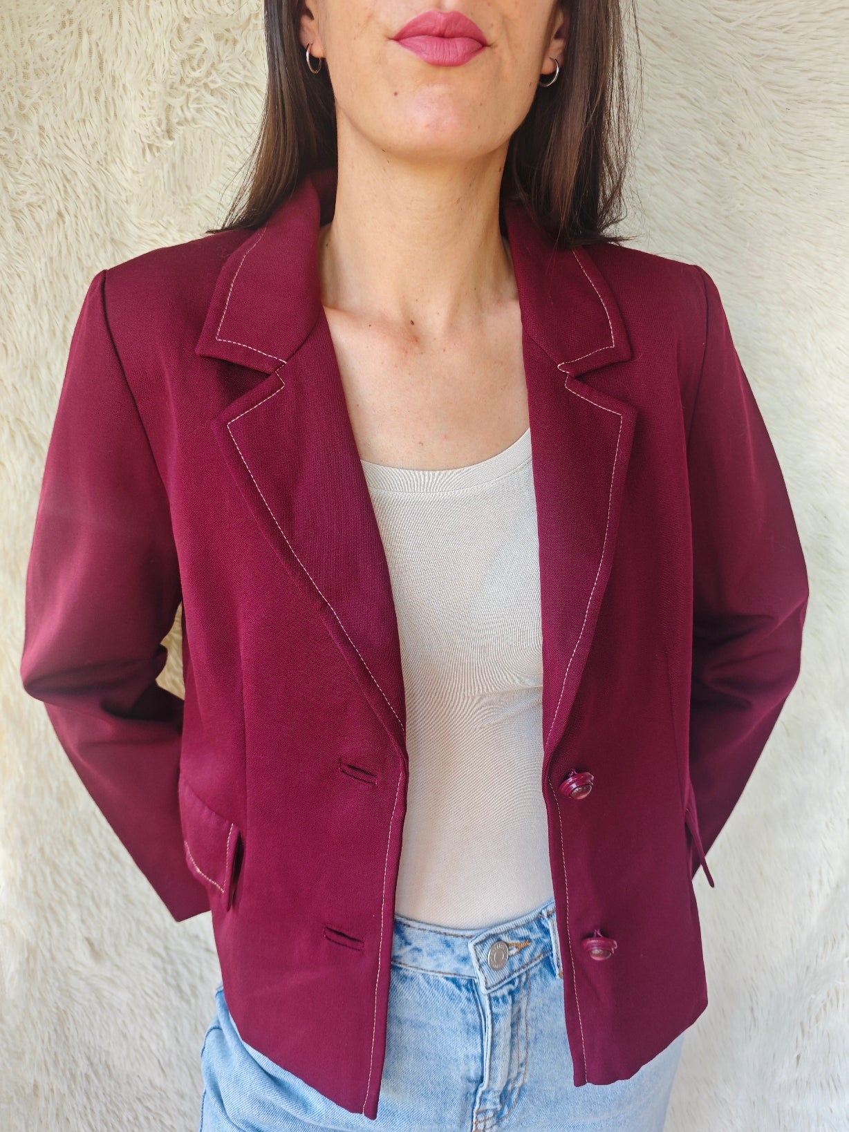 Blazer bordeaux