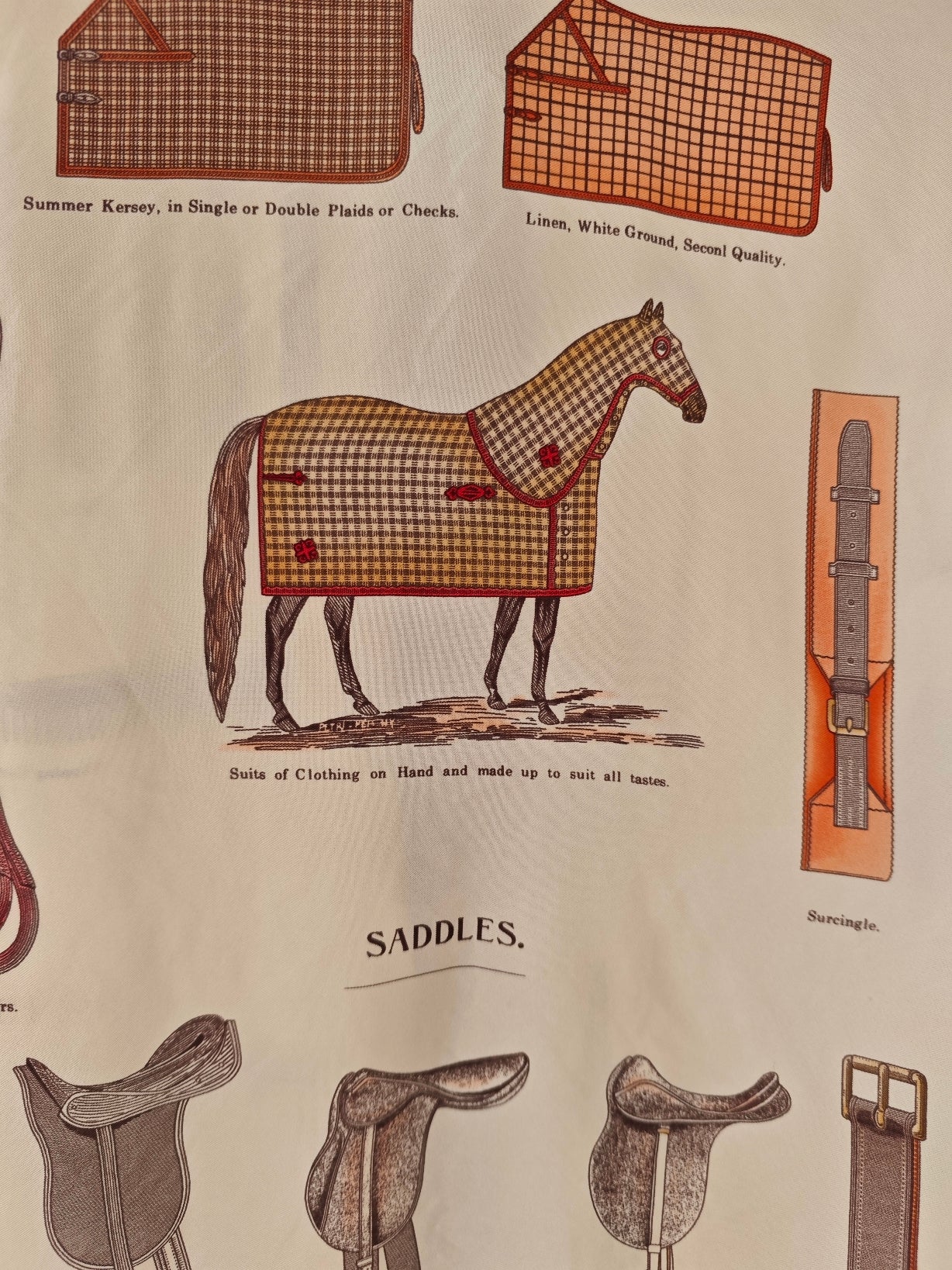 Camicia Tableau Fantasia Equitazione