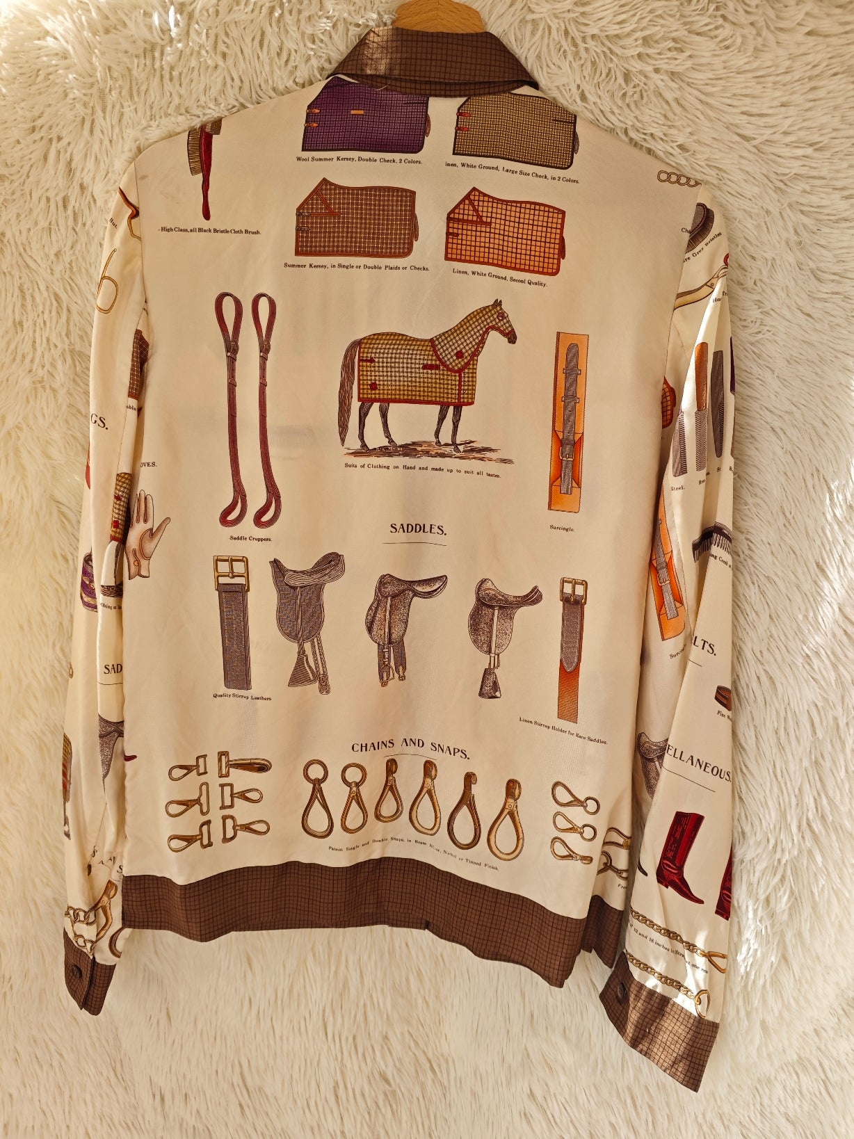 Camicia Tableau Fantasia Equitazione