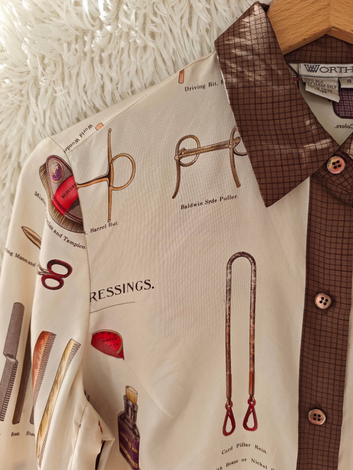 Camicia Tableau Fantasia Equitazione