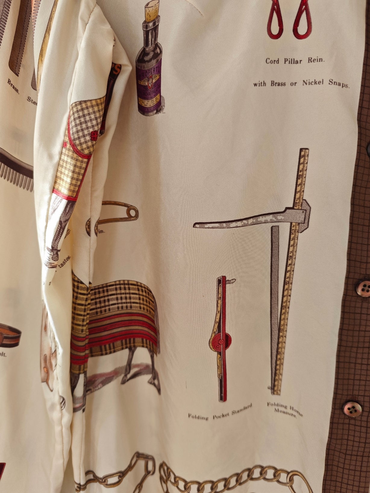 Camicia Tableau Fantasia Equitazione