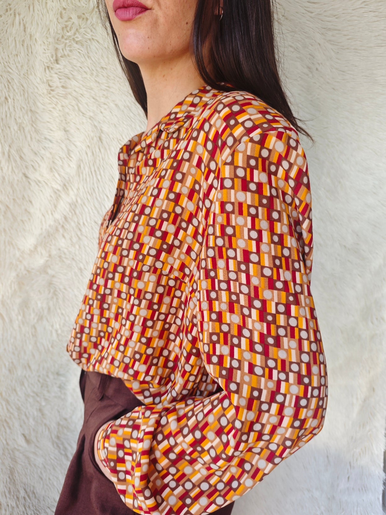 Camicia Burberry London Fantasia Retrò Anni '90