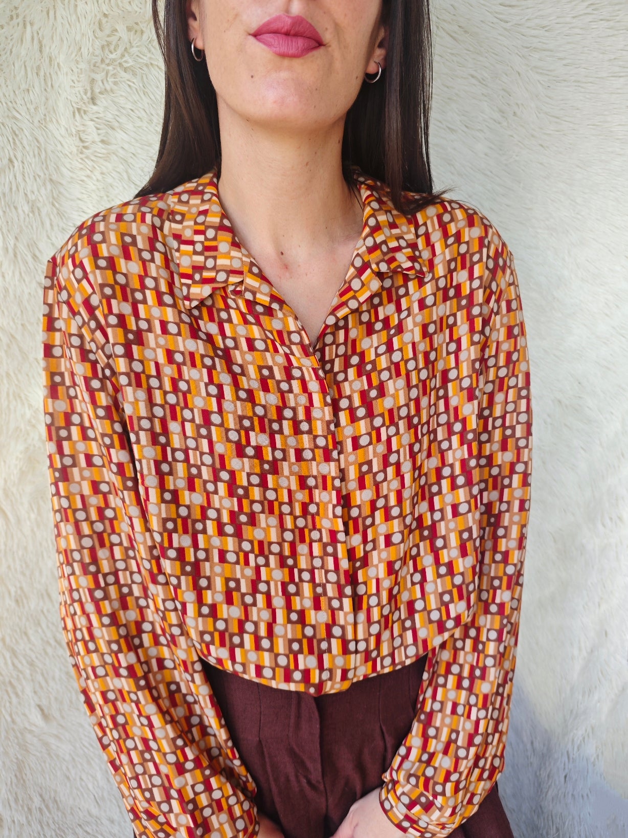 Camicia Burberry London Fantasia Retrò Anni '90