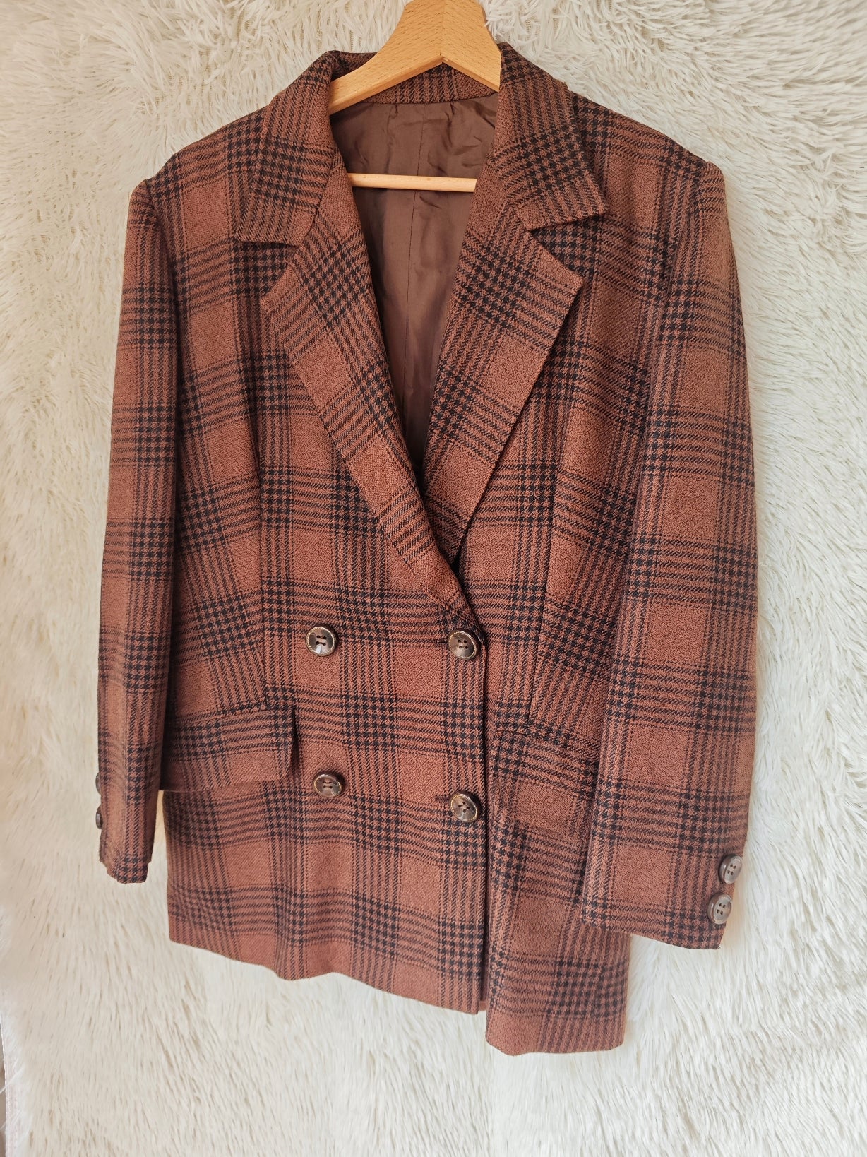 Blazer lana marrone