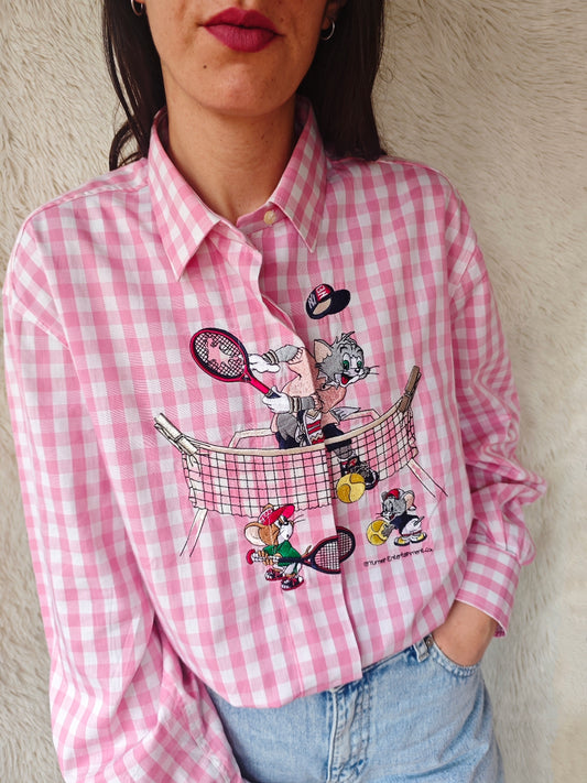 Camicia Tom & Jerry tennis