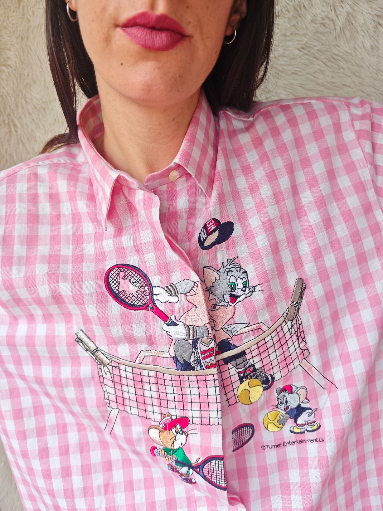 Camicia Tom & Jerry tennis