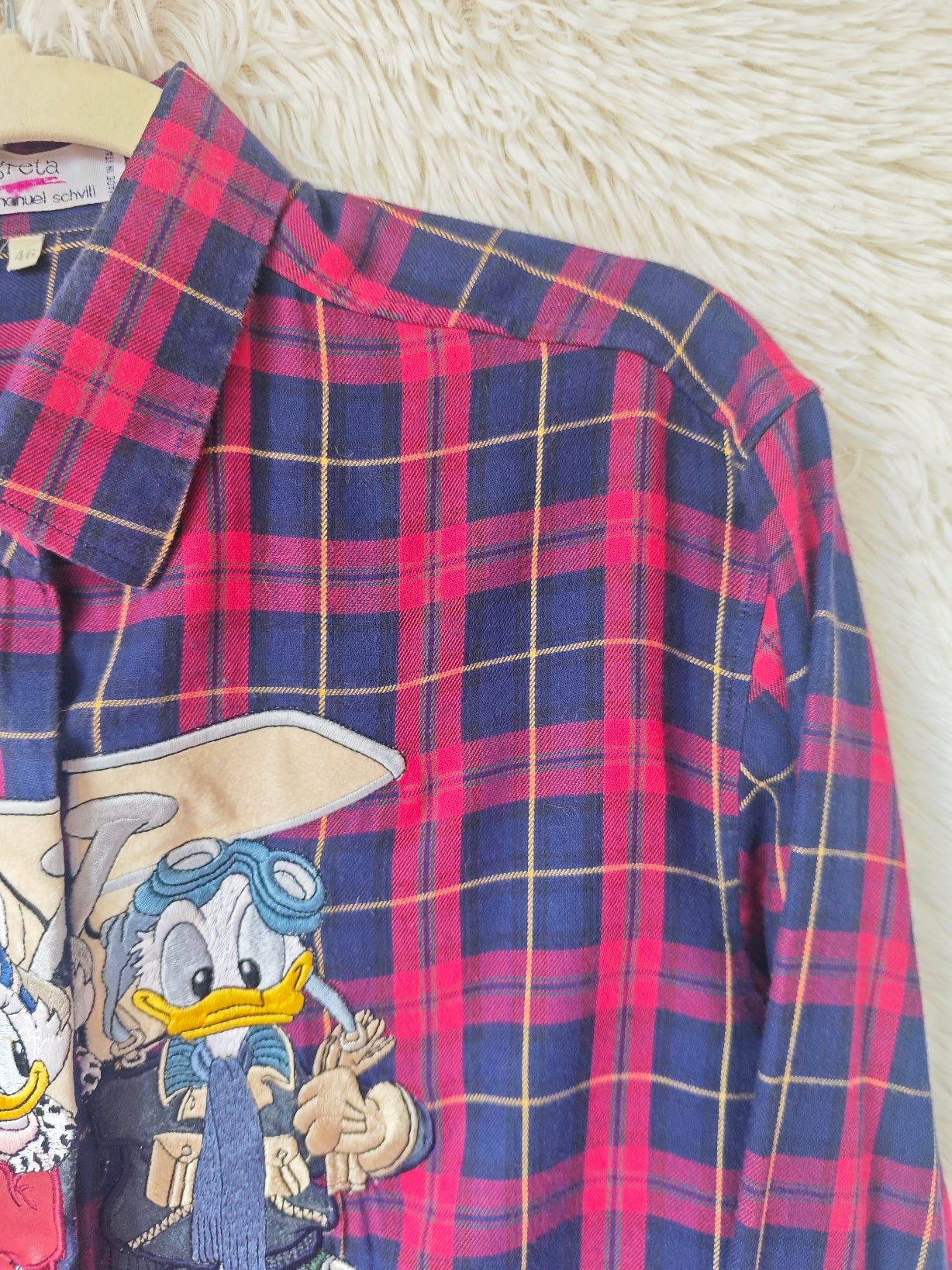 Camicia paperino e paperina aviatori