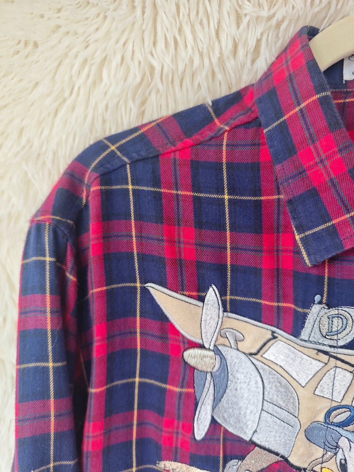 Camicia paperino e paperina aviatori