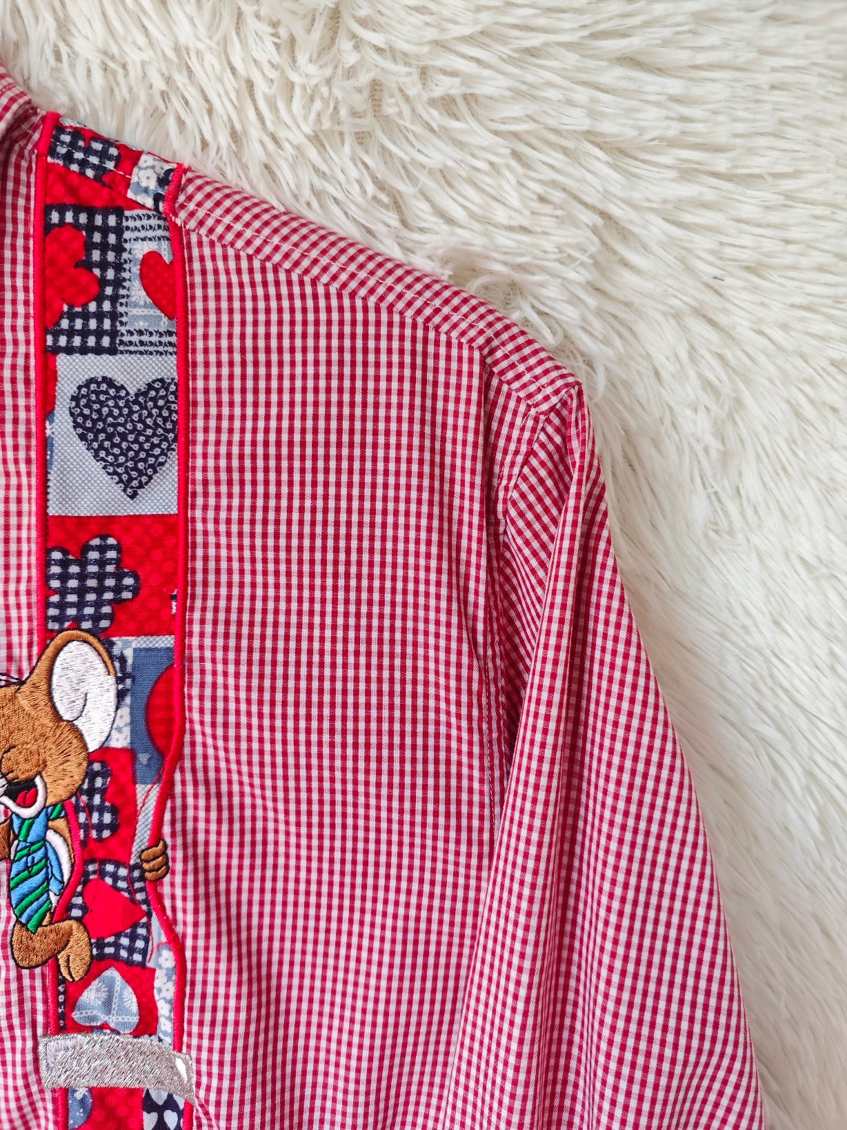 Camicia Tom & Jerry bretelle patch