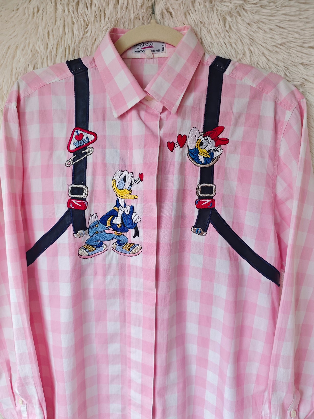 Paperino e paperina bretelle