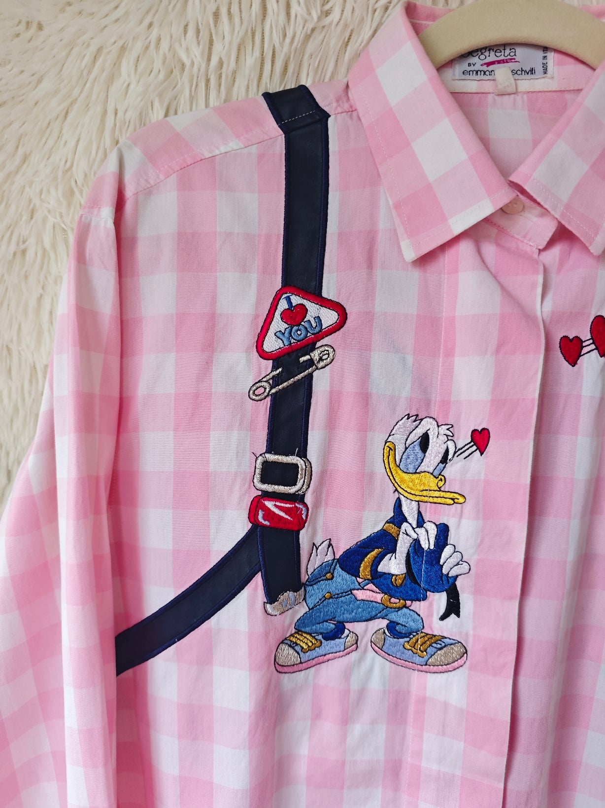 Paperino e paperina bretelle