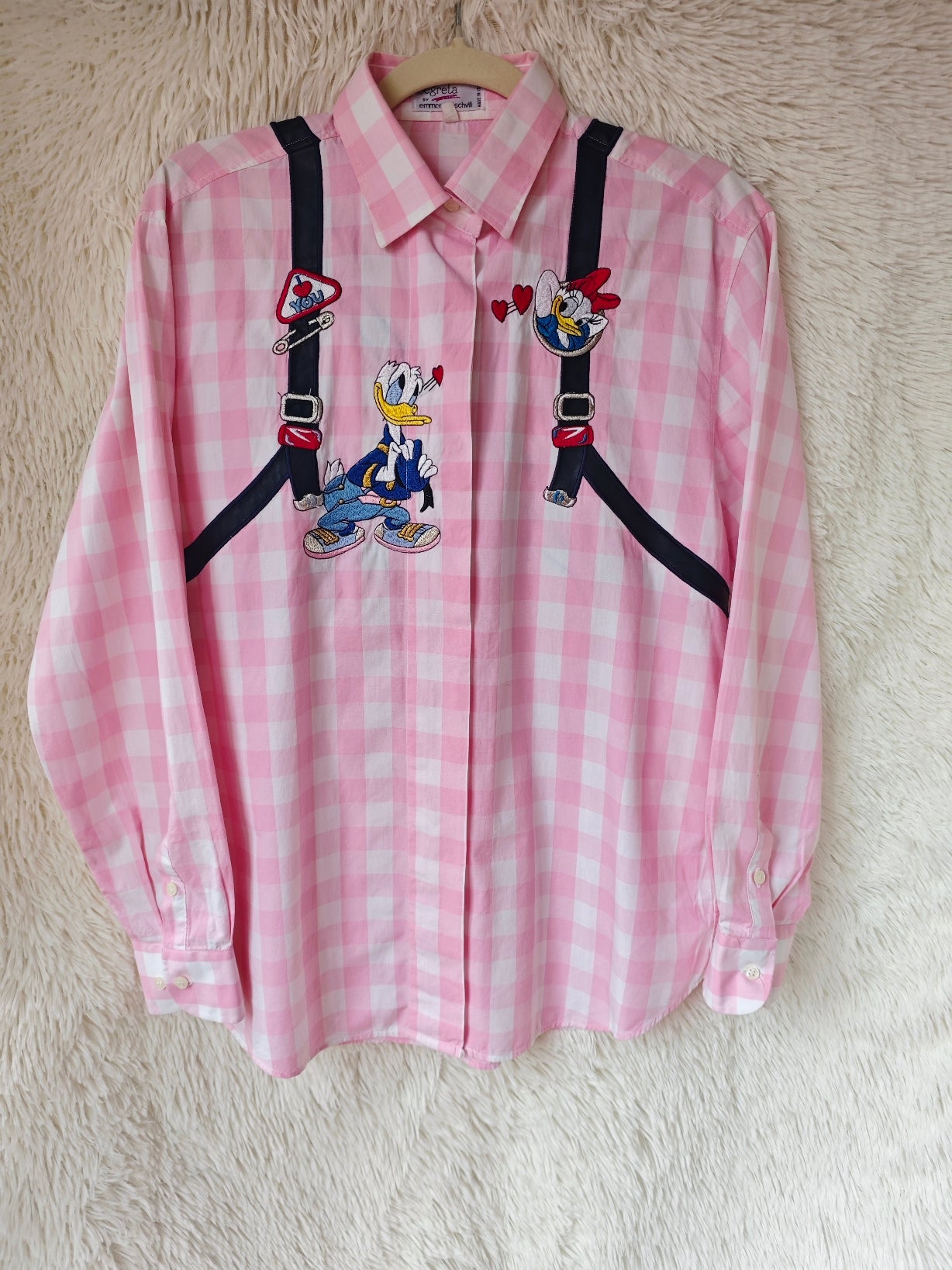 Paperino e paperina bretelle