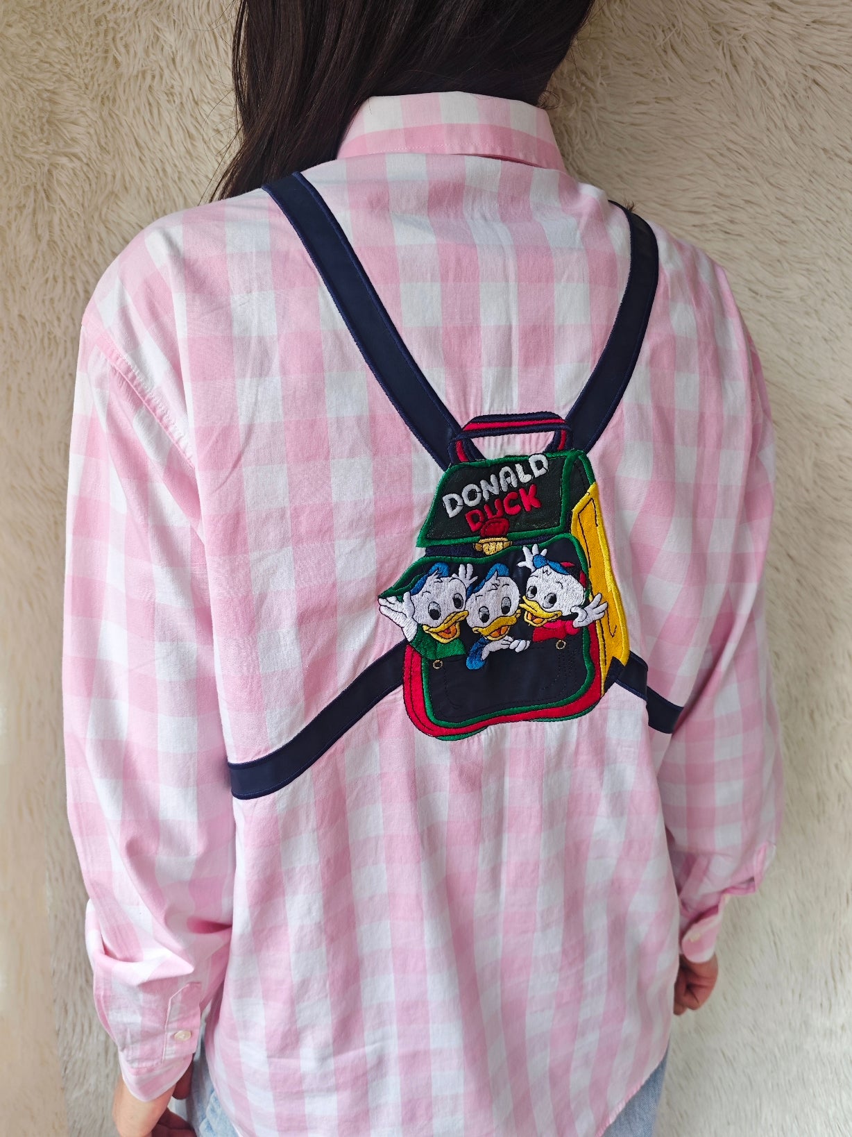 Paperino e paperina bretelle