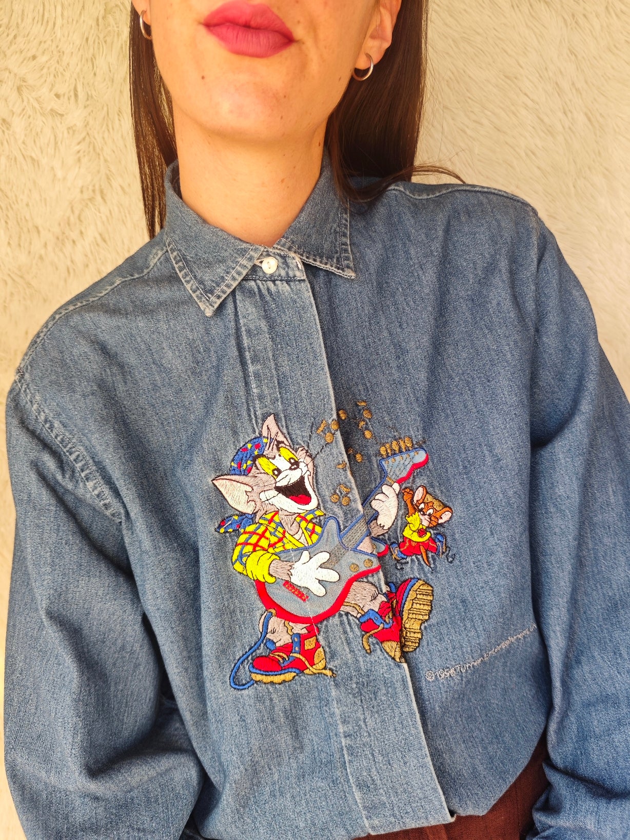 Camicia Tom & Jerry rock Star