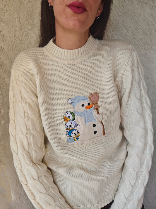 Pull Qui Quo Qua sulla neve