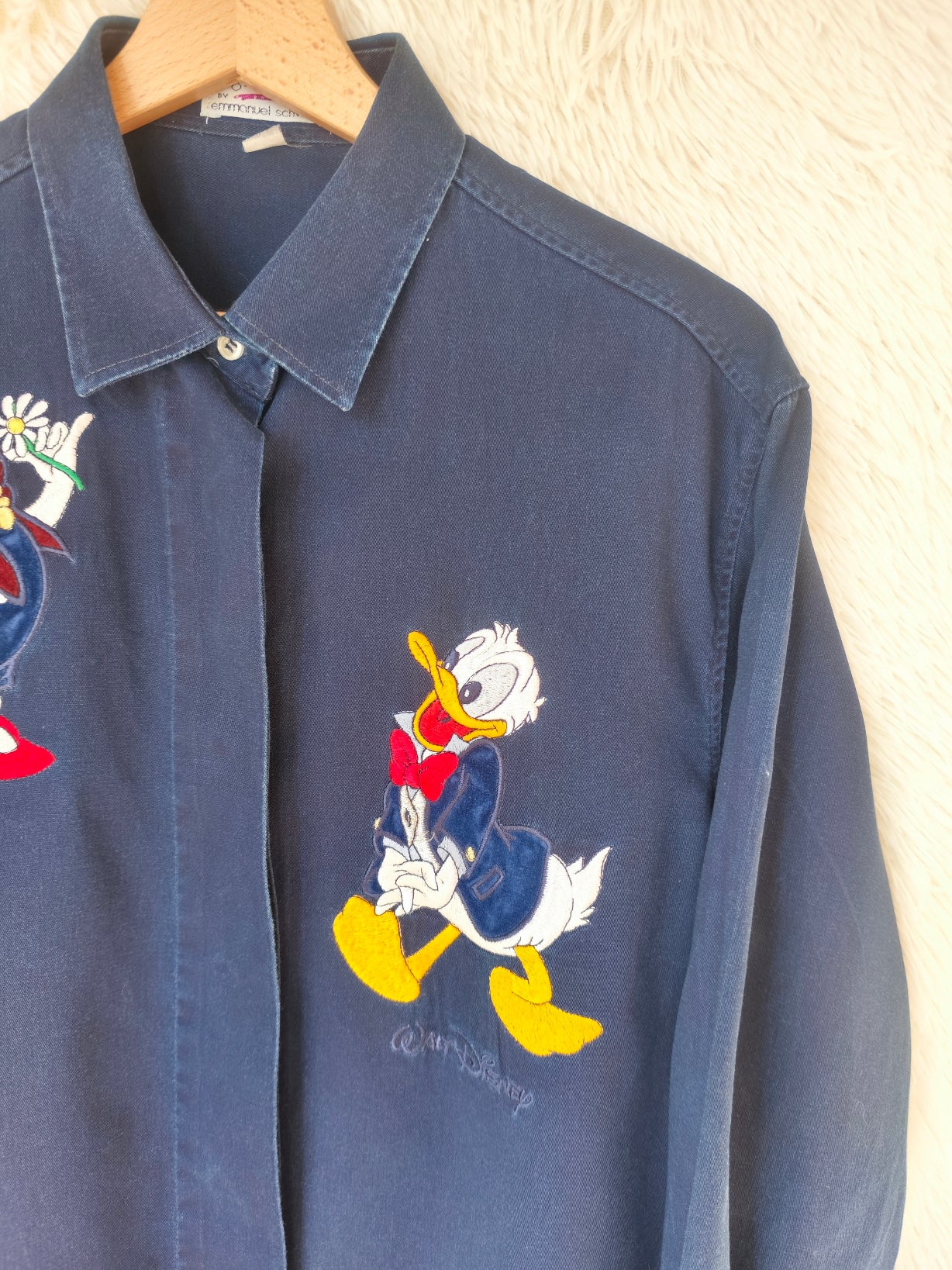 Camicia paperino e paperina romantici