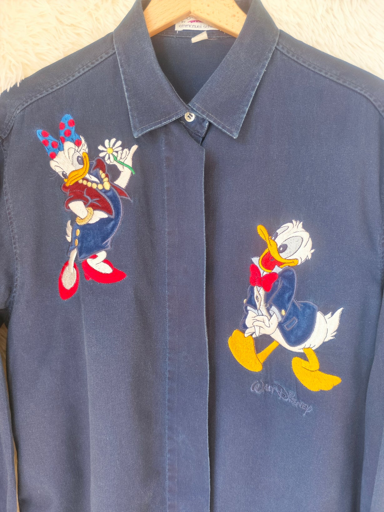 Camicia paperino e paperina romantici