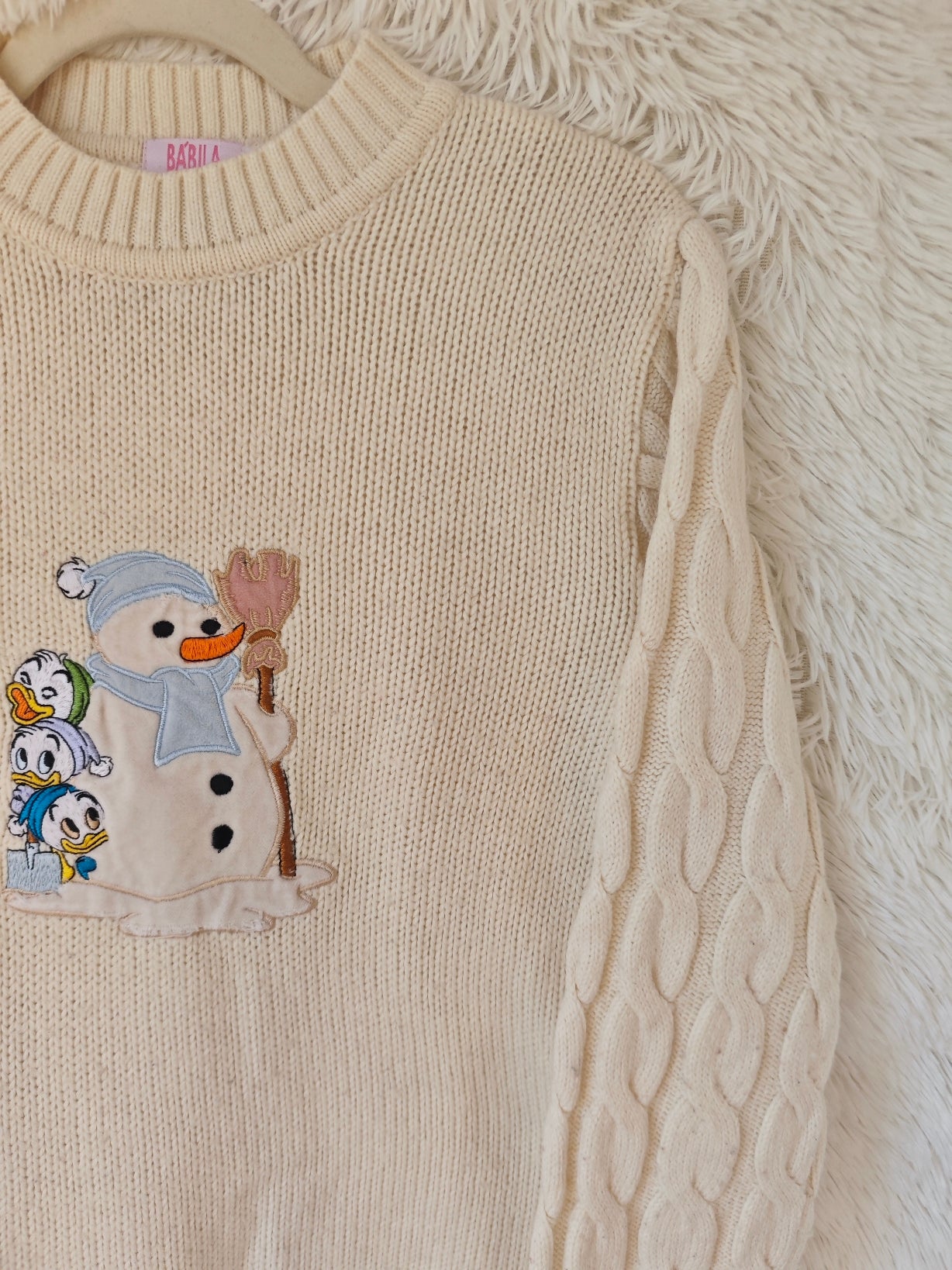 Pull Qui Quo Qua sulla neve