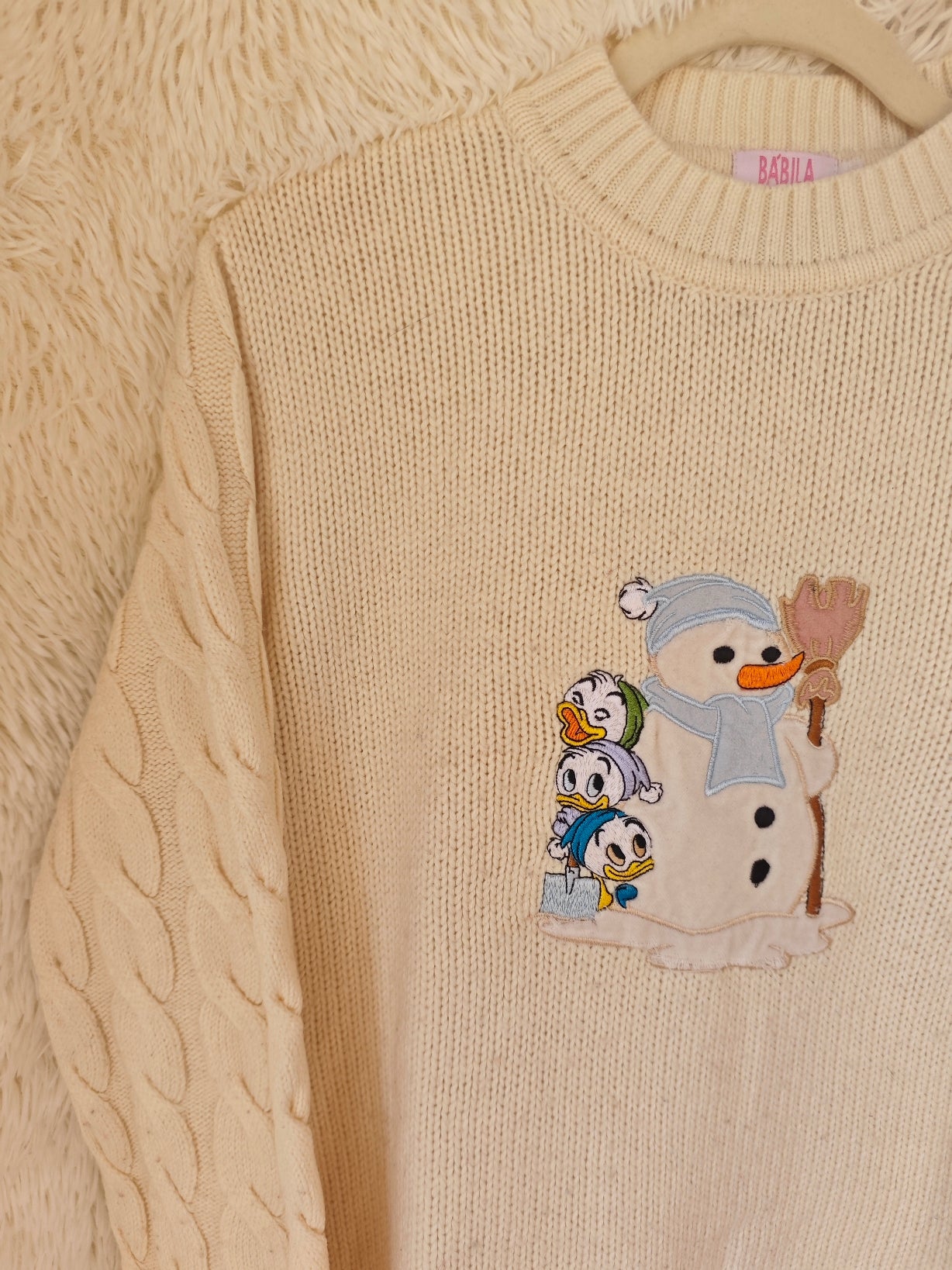 Pull Qui Quo Qua sulla neve