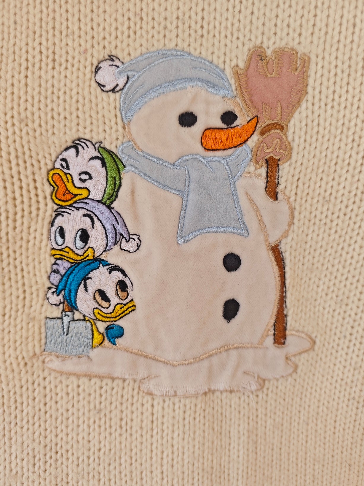 Pull Qui Quo Qua sulla neve