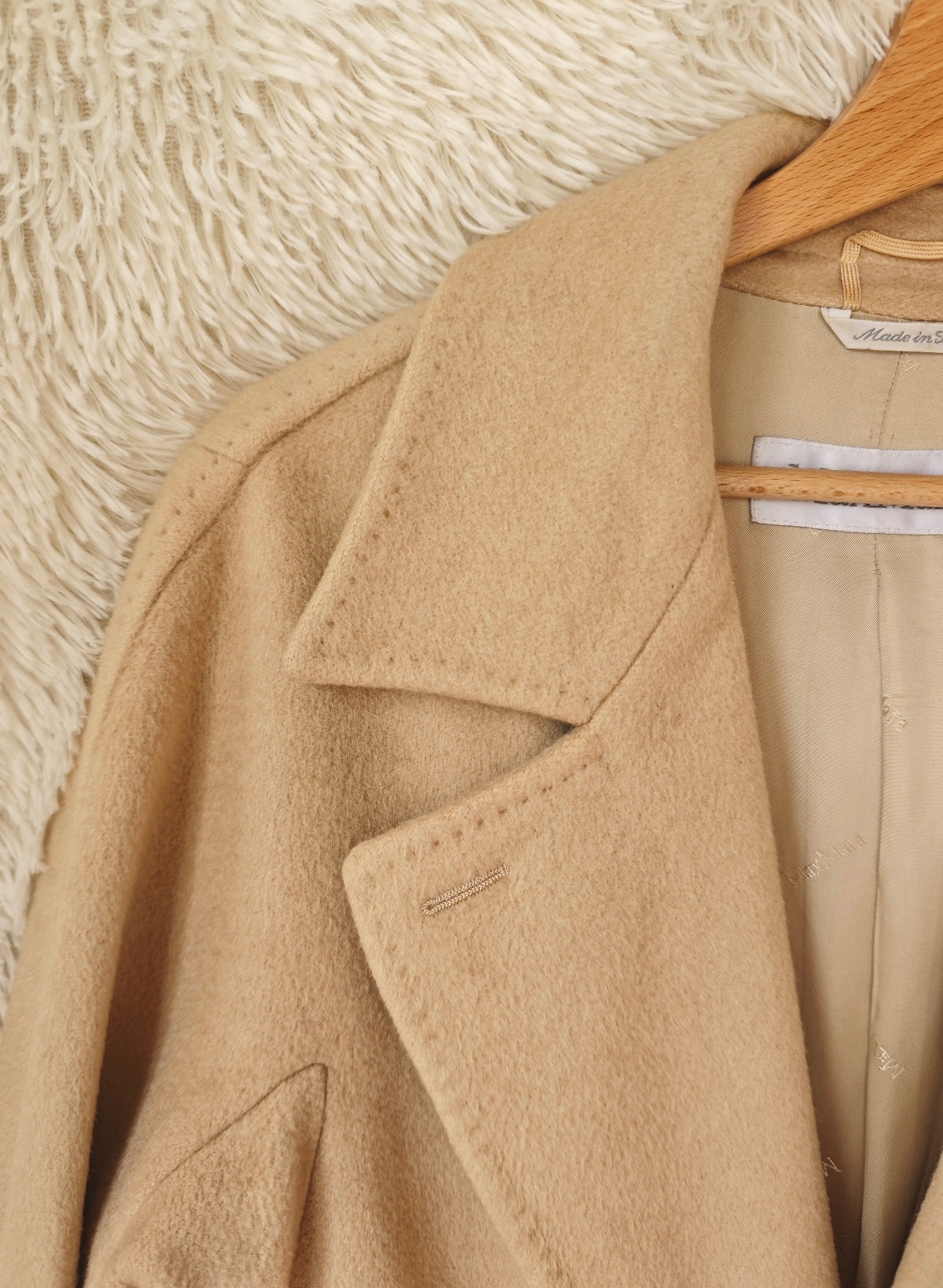Max Mara camel hair