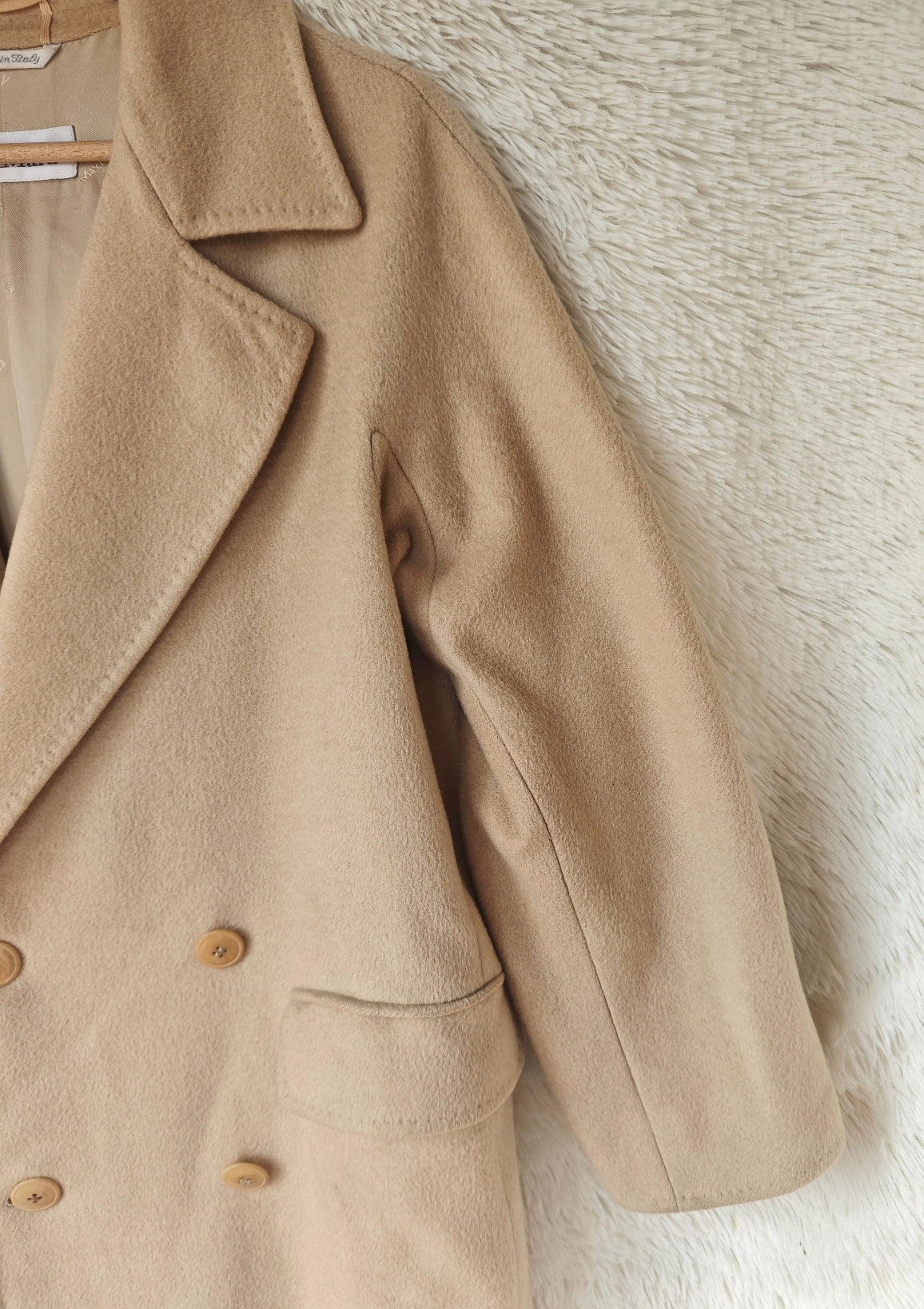 Max Mara camel hair