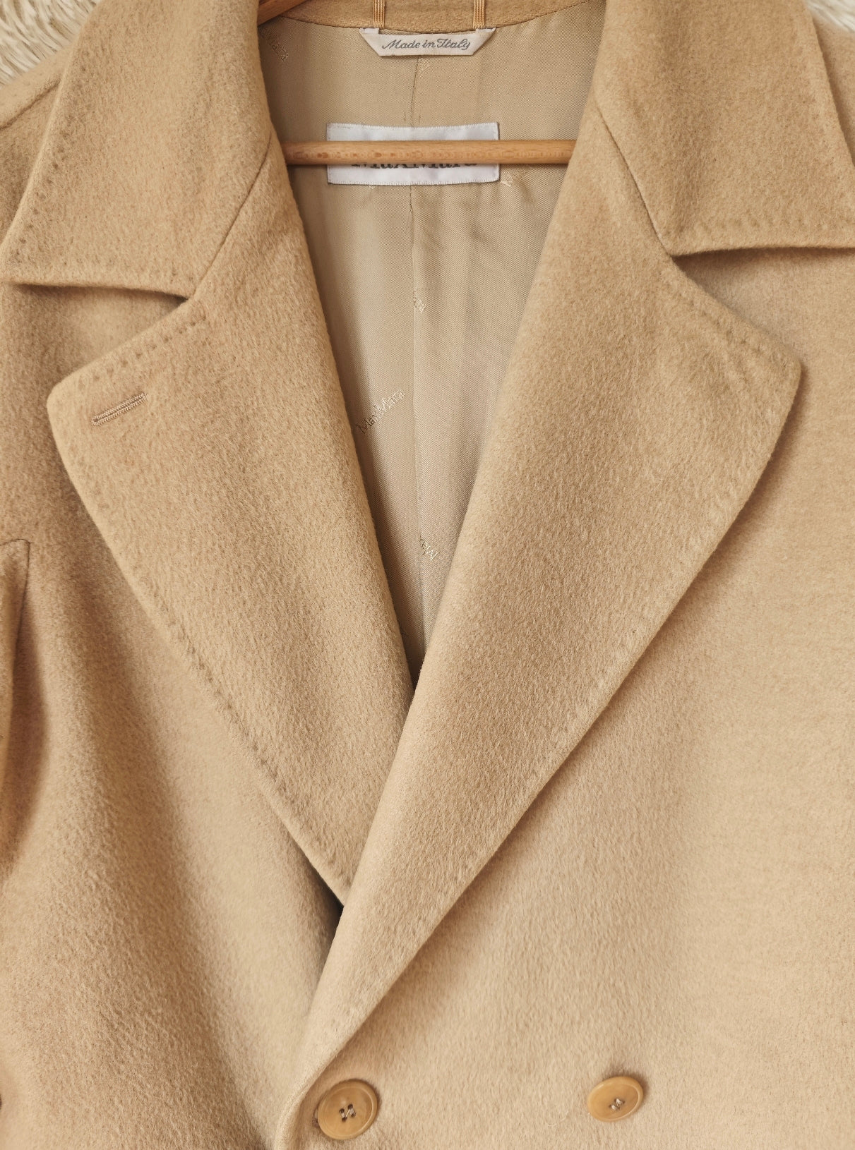 Max Mara camel hair