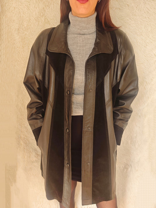 Giacca pelle mezza lunghezza