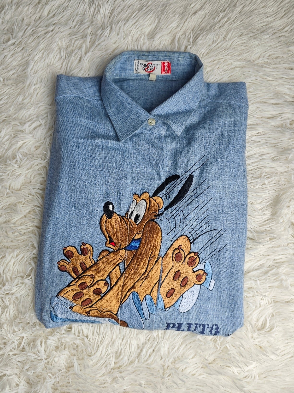 Camicia Pluto misto lana
