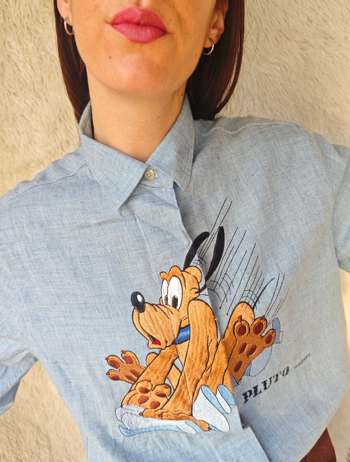 Camicia Pluto misto lana