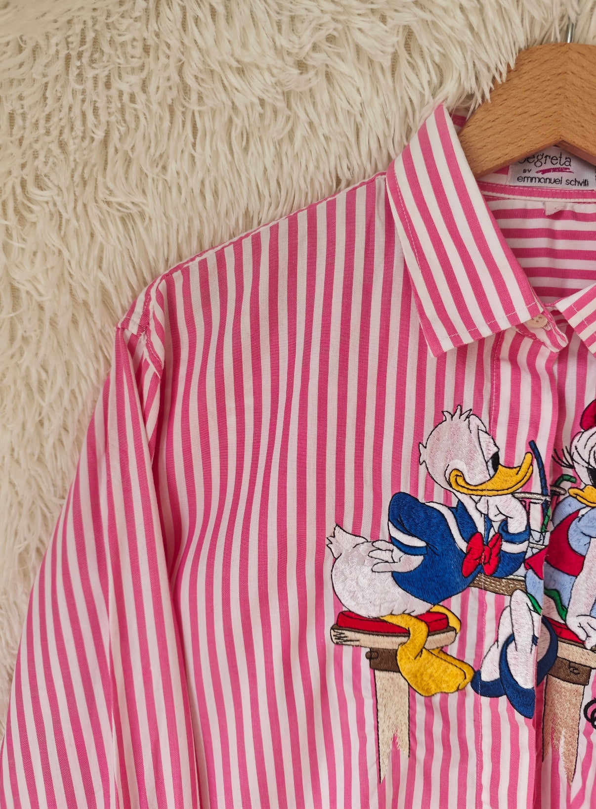 Camicia paperino e paperina panchina