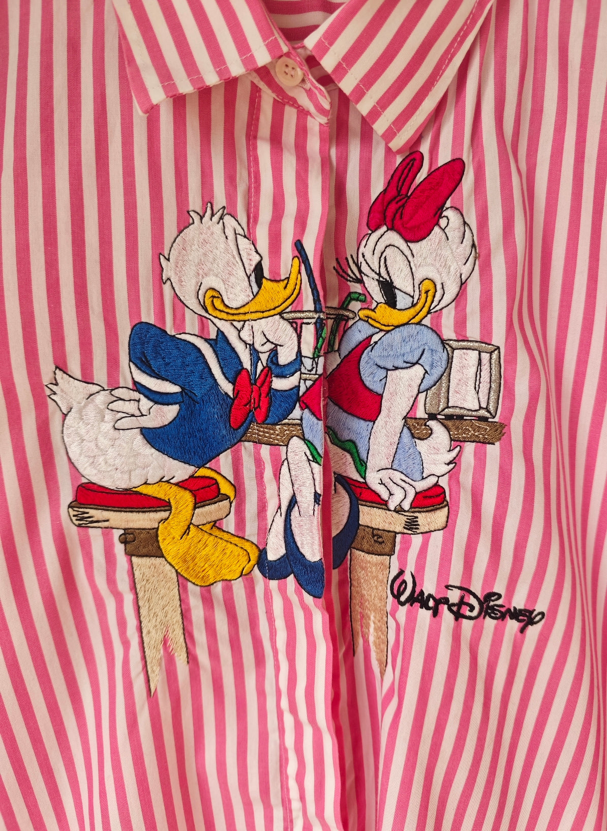 Camicia paperino e paperina panchina