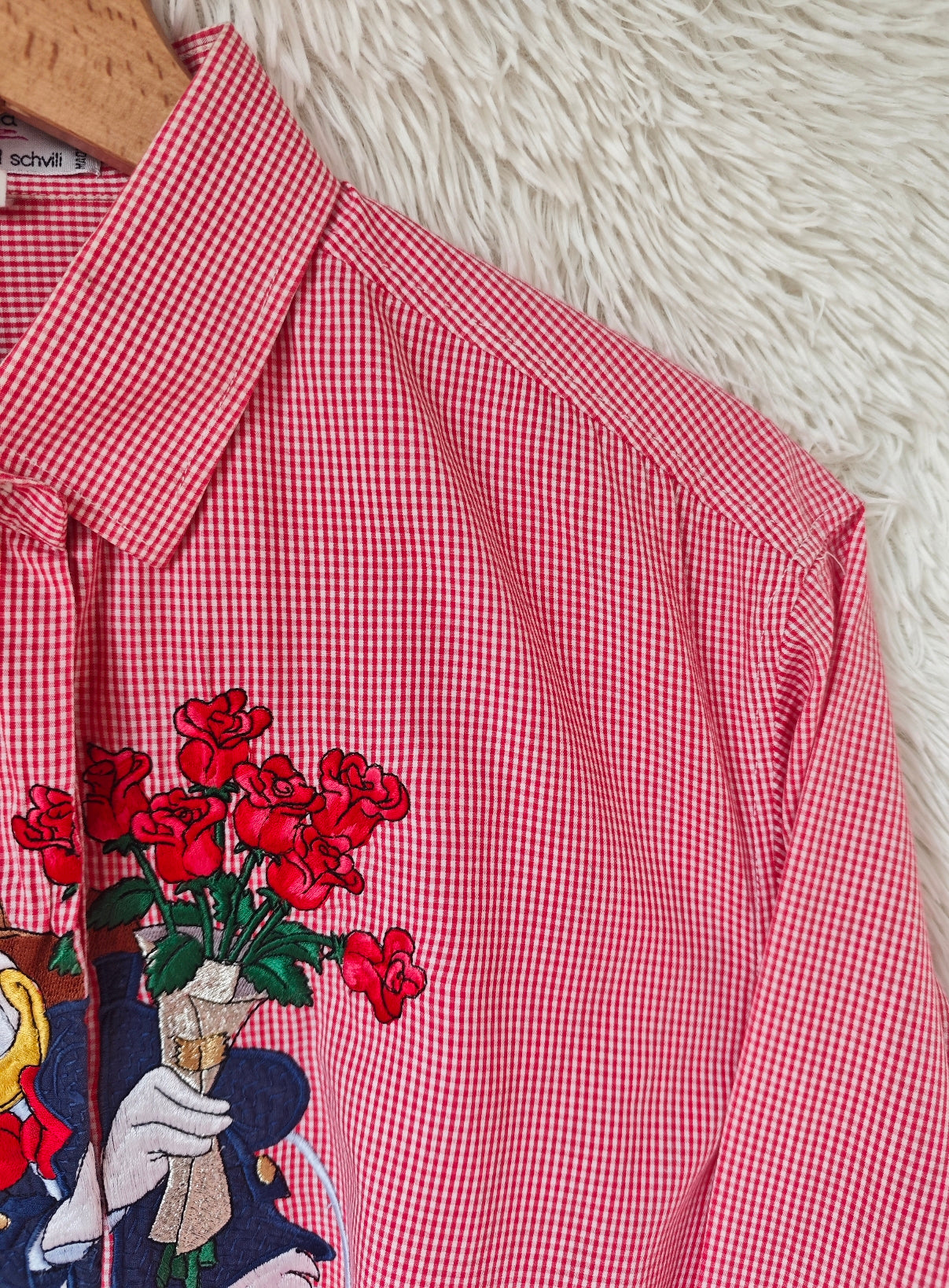 Camicia Paperino con Mazzo di Rose