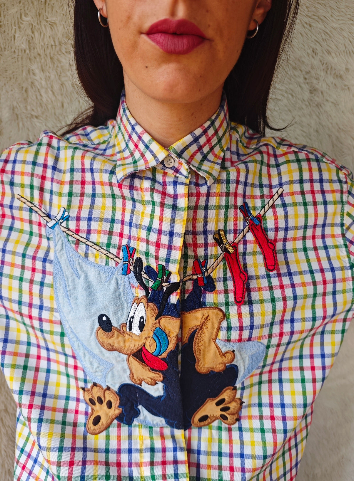 Camicia Pluto mollette