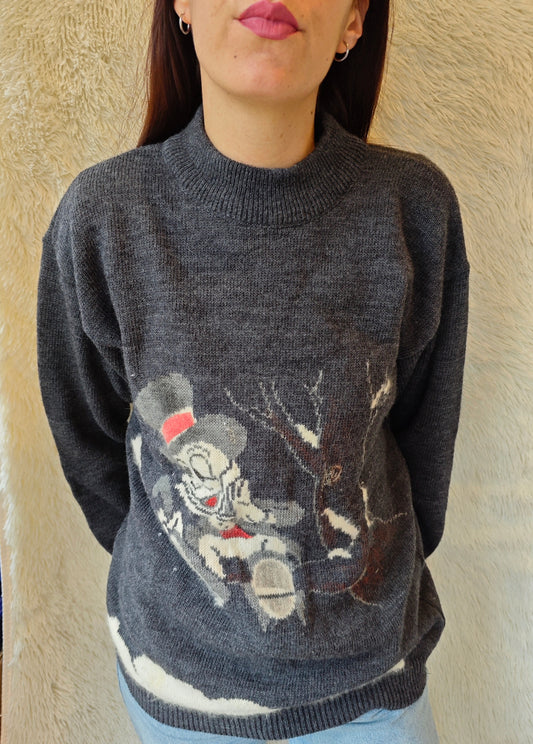 Pull inspired by Jiminy Cricket