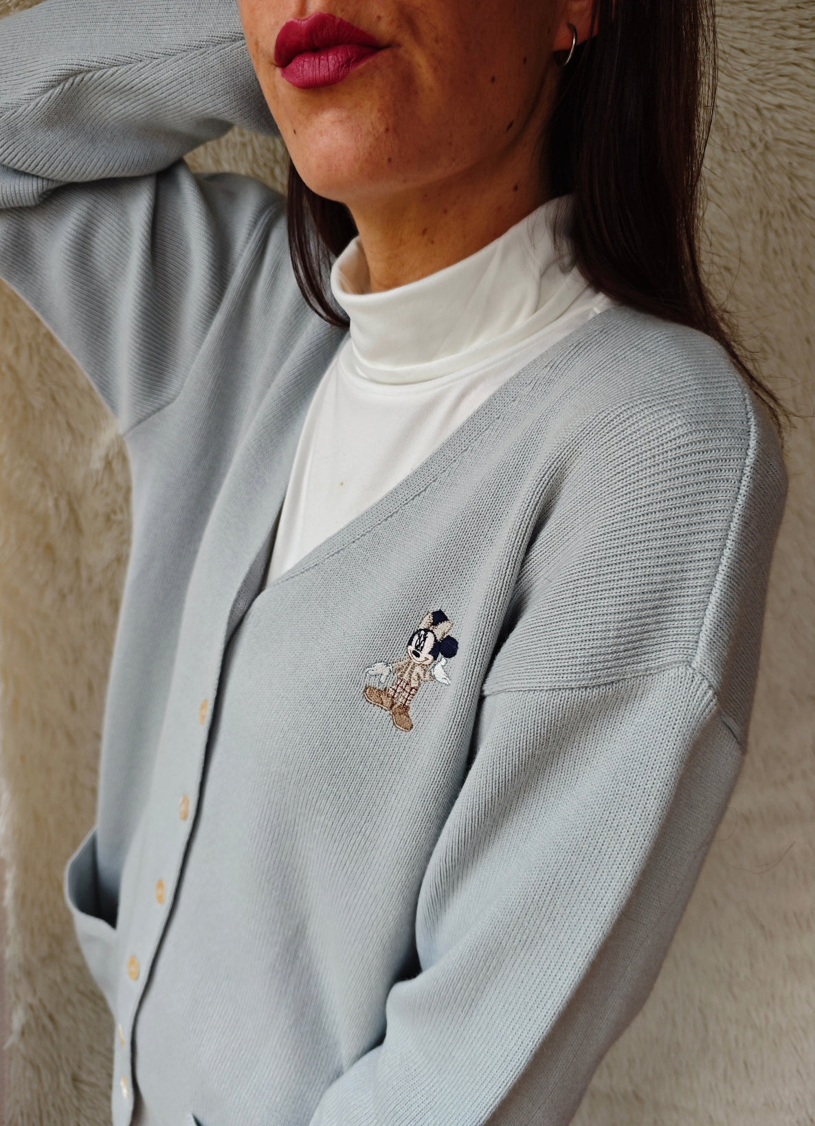 Cardigan Minnie & pluto