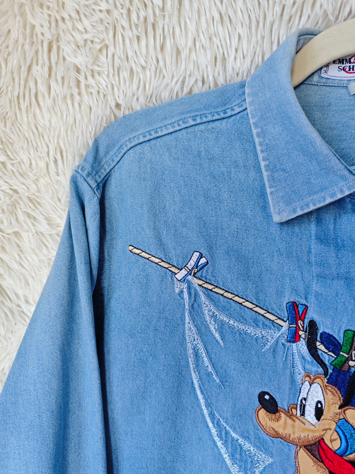 Camicia Pluto mollette denim