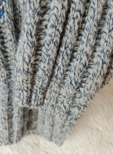 Pull pluto grigio mélange