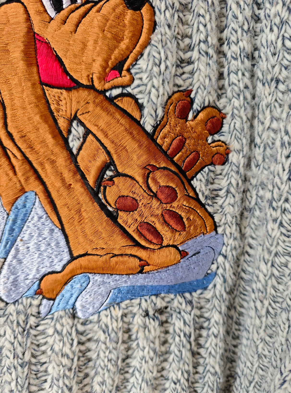 Pull pluto grigio mélange