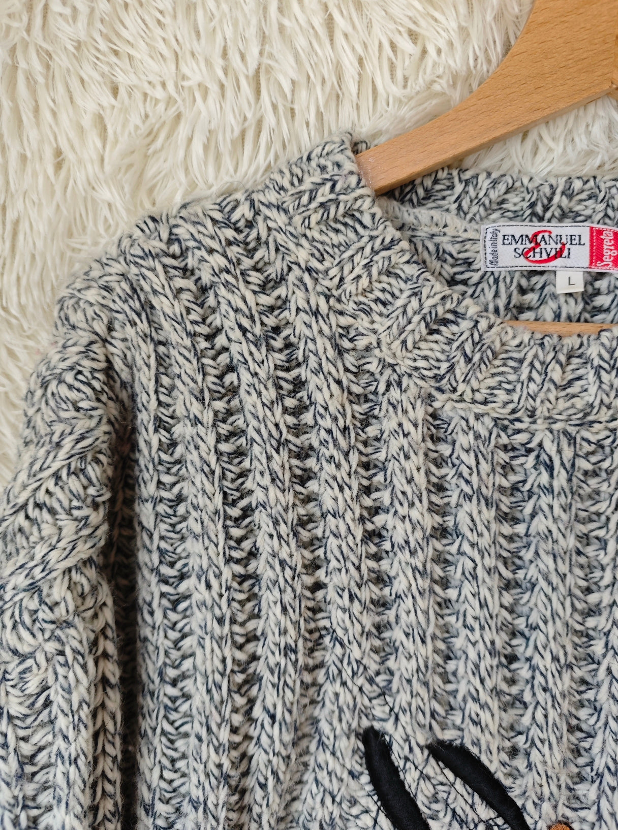 Pull pluto grigio mélange