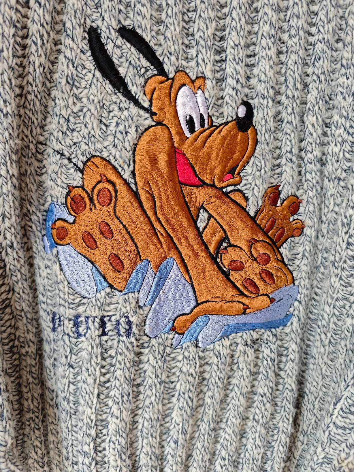 Pull pluto grigio mélange