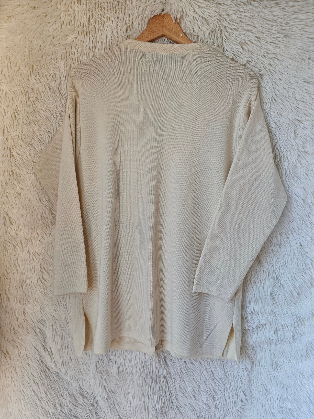 Cardigan paperino crema