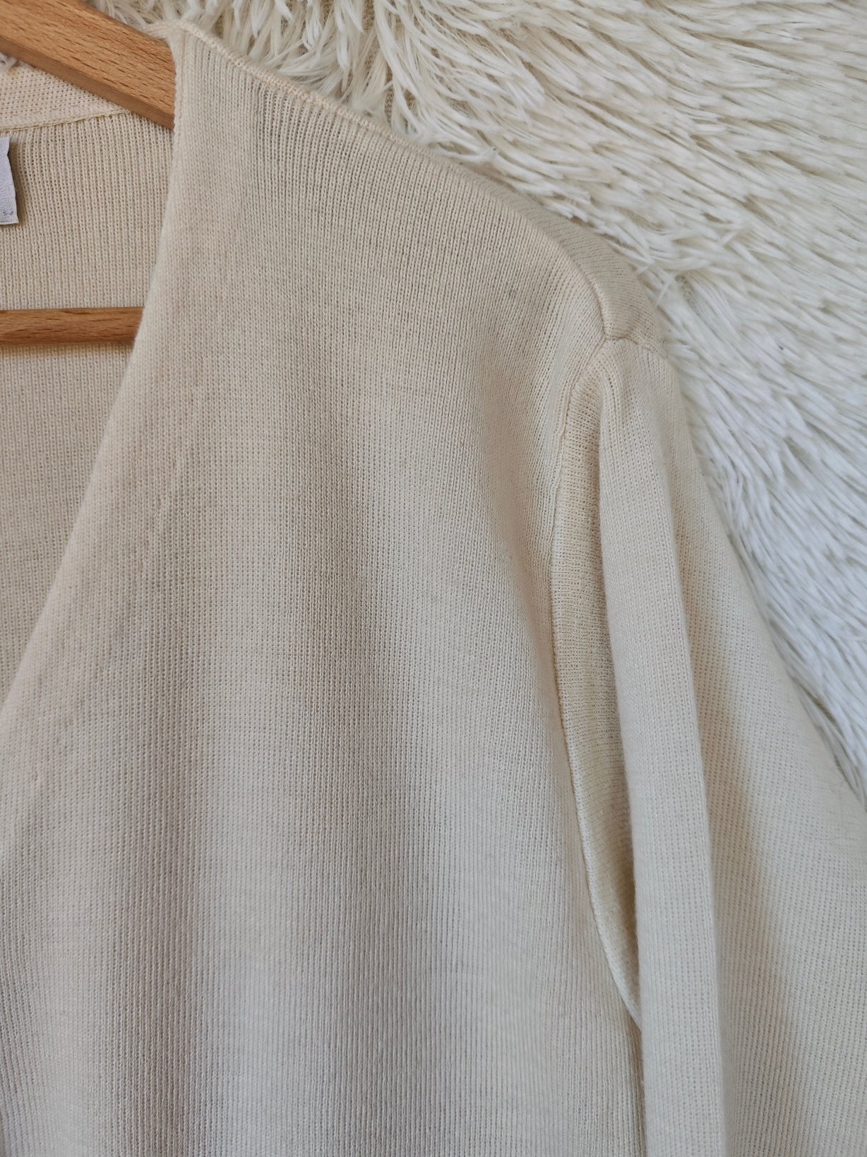 Cardigan paperino crema