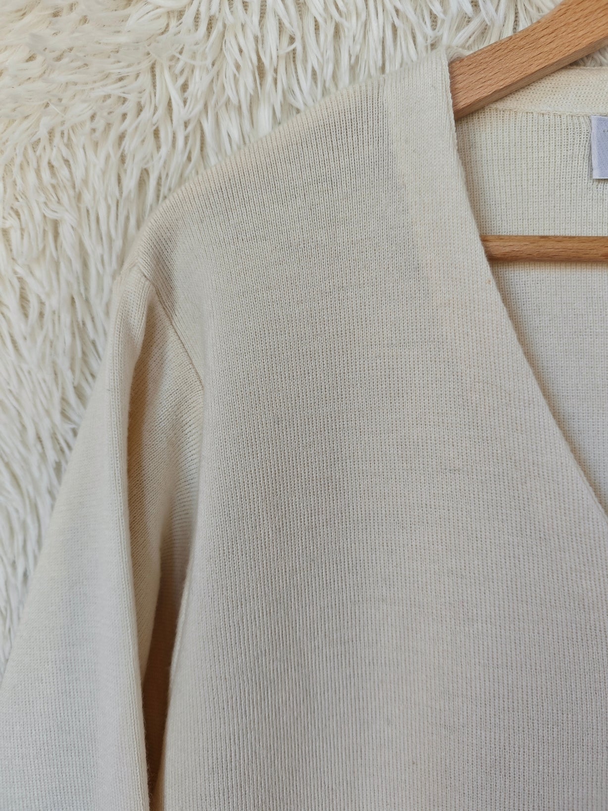 Cardigan paperino crema