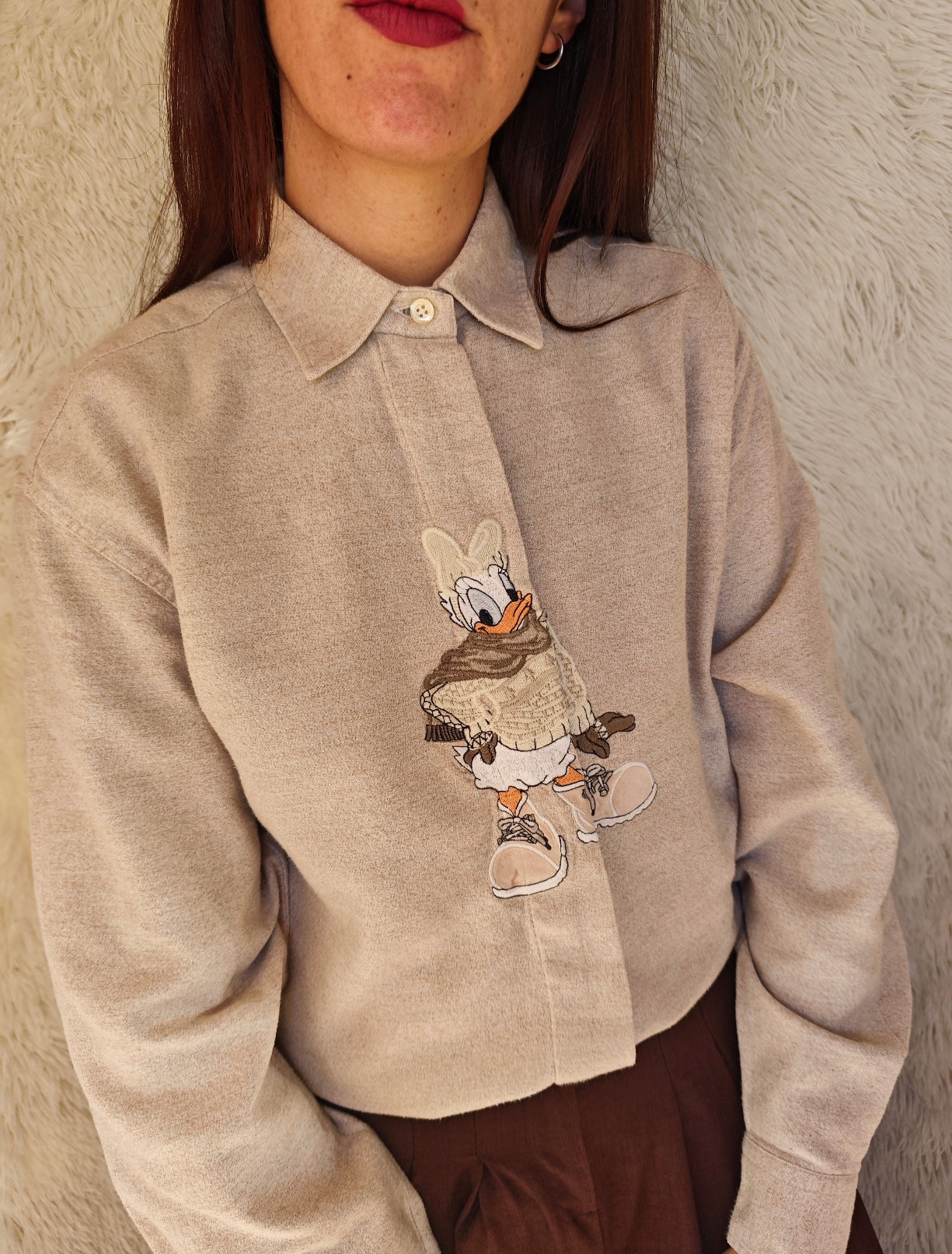 Camicia paperina outfit invernale