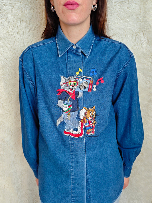 Camicia Tom & Jerry pop