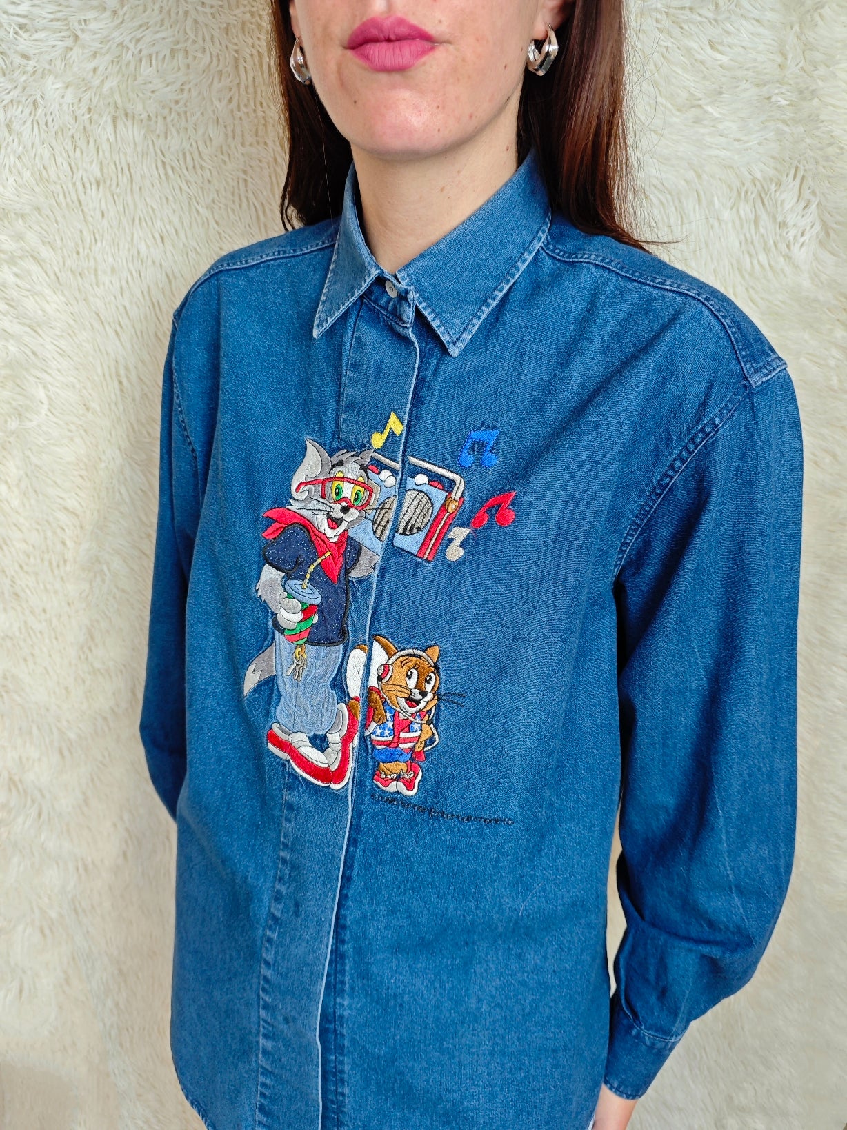 Camicia Tom & Jerry pop