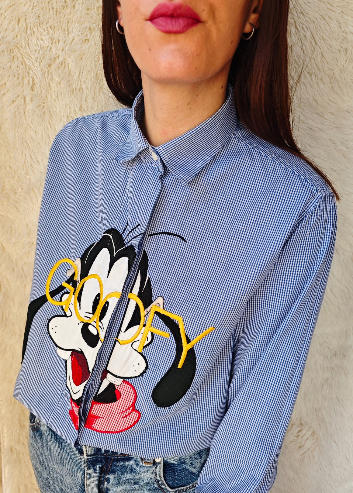 Camicia Goofy Vichy