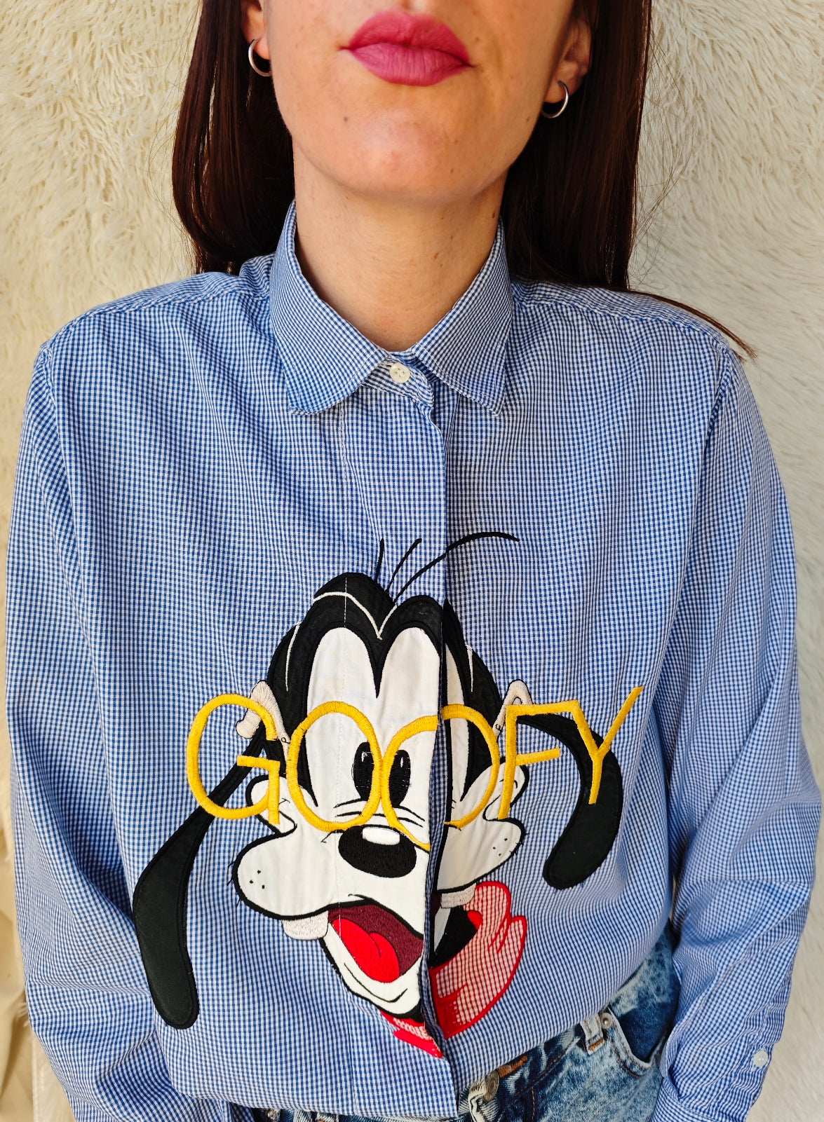 Camicia Goofy Vichy