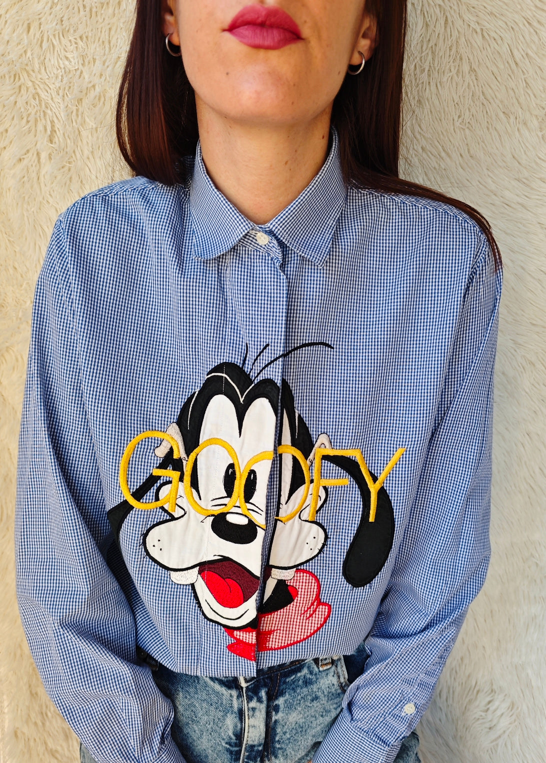 Camicia Goofy Vichy
